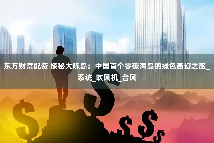 东方财富配资 探秘大陈岛：中国首个零碳海岛的绿色奇幻之旅_系统_吹风机_台风